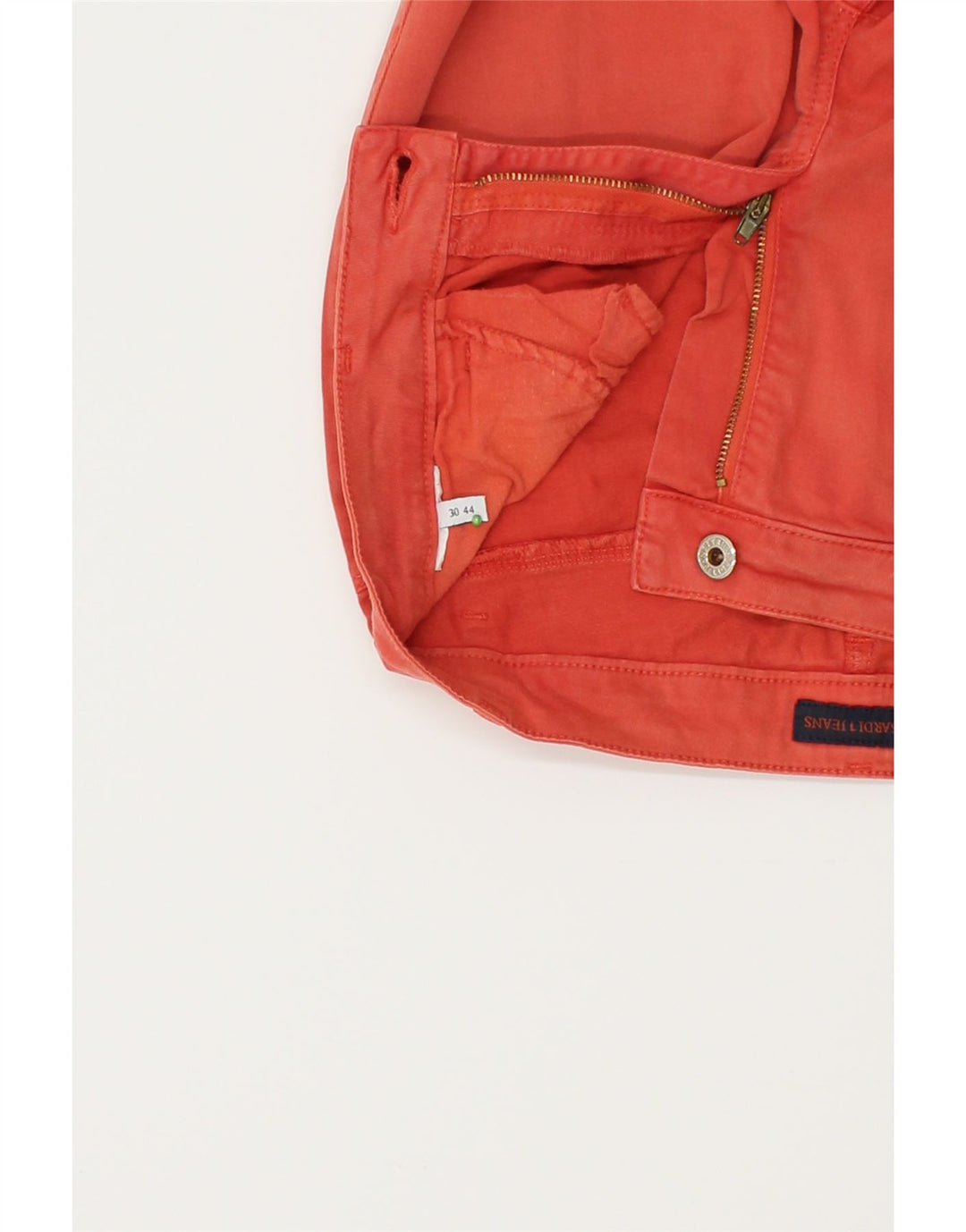 TRUSSARDI Womens Slim Jeans W30 L31  Red Vintage Trussardi and Second-Hand Trussardi from Messina Hembry 
