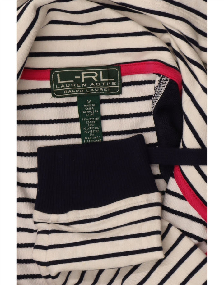 Ralph Lauren Womens Tracksuit Top Jacket UK 12 Medium White Nautical