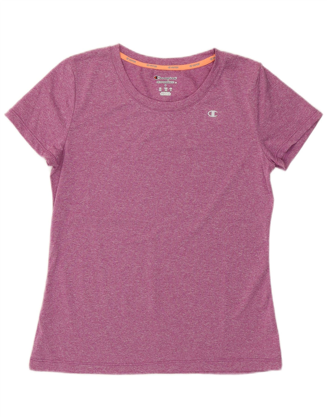 CHAMPION Womens T-Shirt Top UK 10 Small Pink Polyester