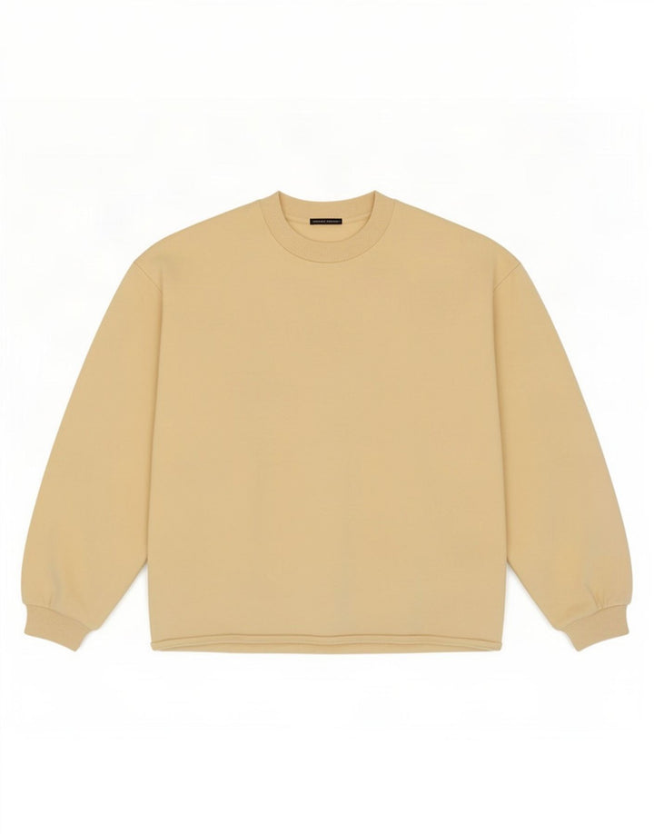 Zara Womens Sweatshirt Jumper UK 14 Medium Yellow Cotton