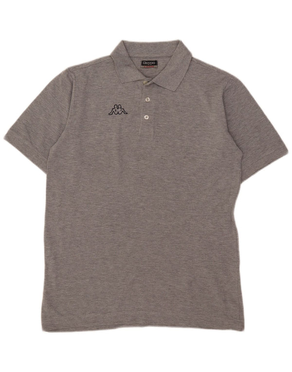 Kappa Mens Polo Shirt Large Grey