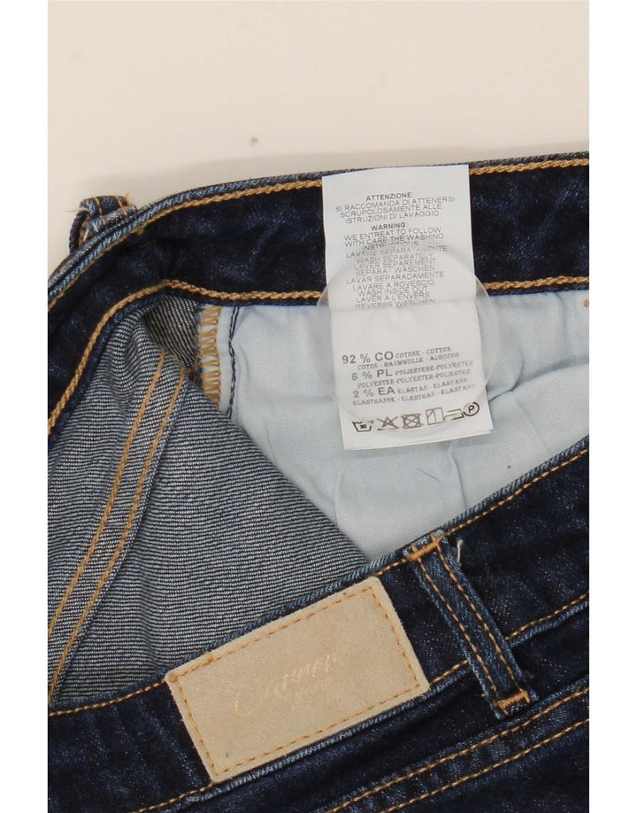 Carrera Womens Slim Cropped Jeans IT 44 Medium W29 L25 Navy Blue Cotton