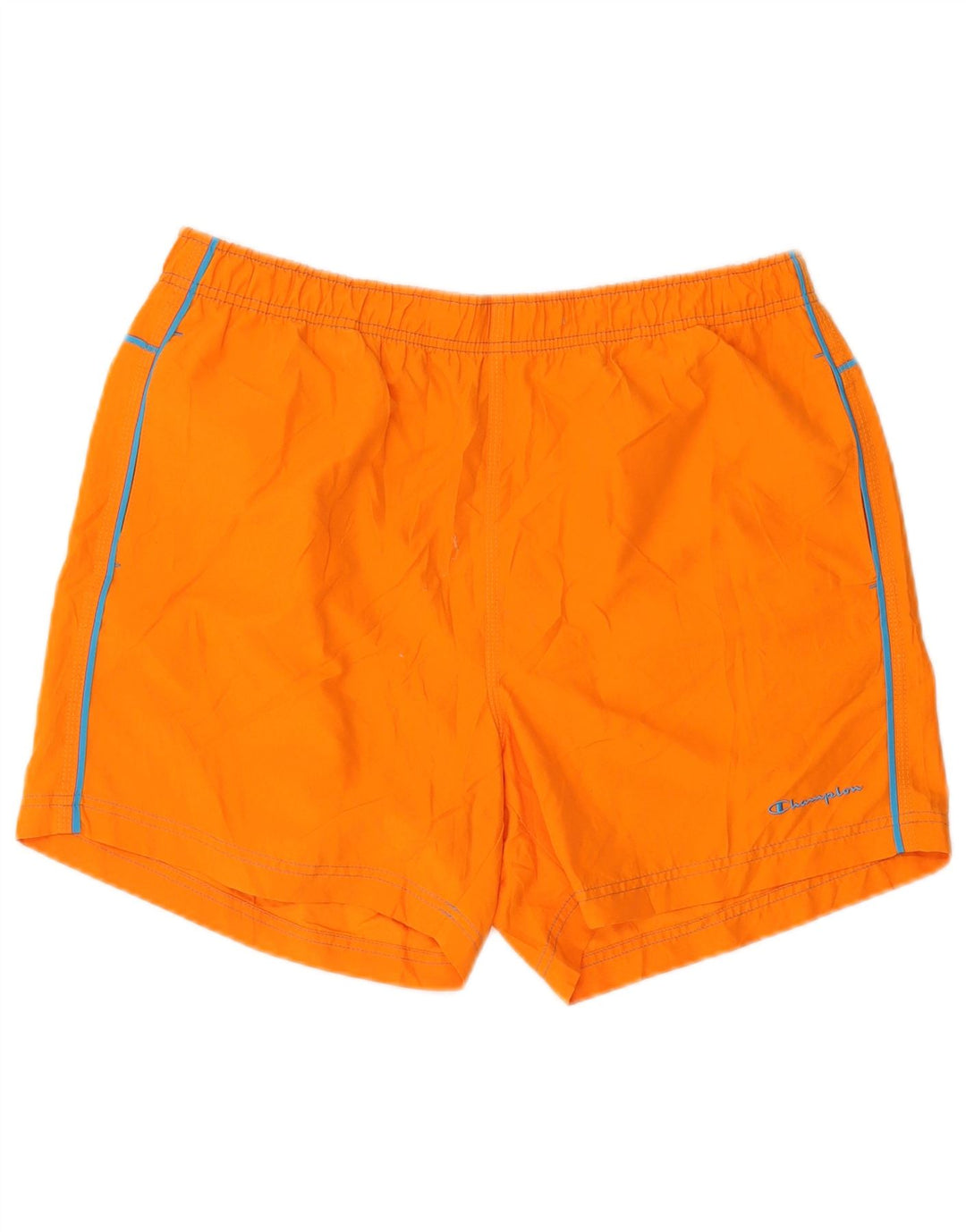 Champion Mens Graphic Swimming Shorts XL  Orange Polyester