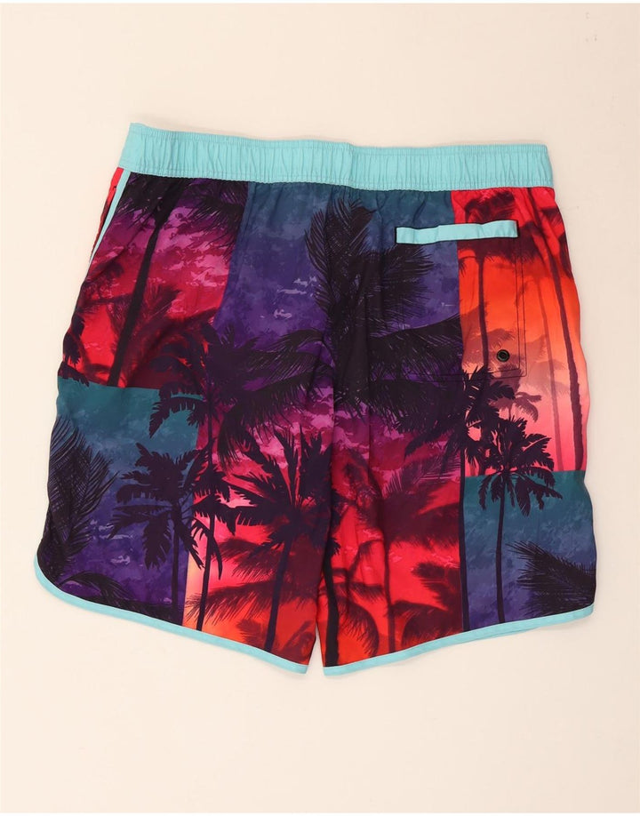Mistral Mens Swimming Shorts 2XL  Multicoloured Floral Polyester Hawaiian