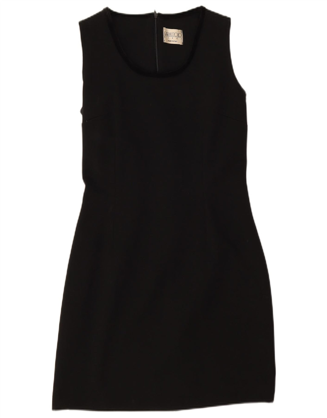 Caracciolo Womens 4 Button 2 Piece Set IT 44 Medium Black Polyester