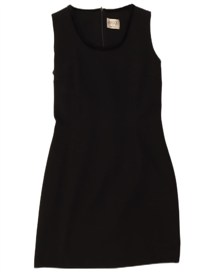 Caracciolo Womens 4 Button 2 Piece Set IT 44 Medium Black Polyester