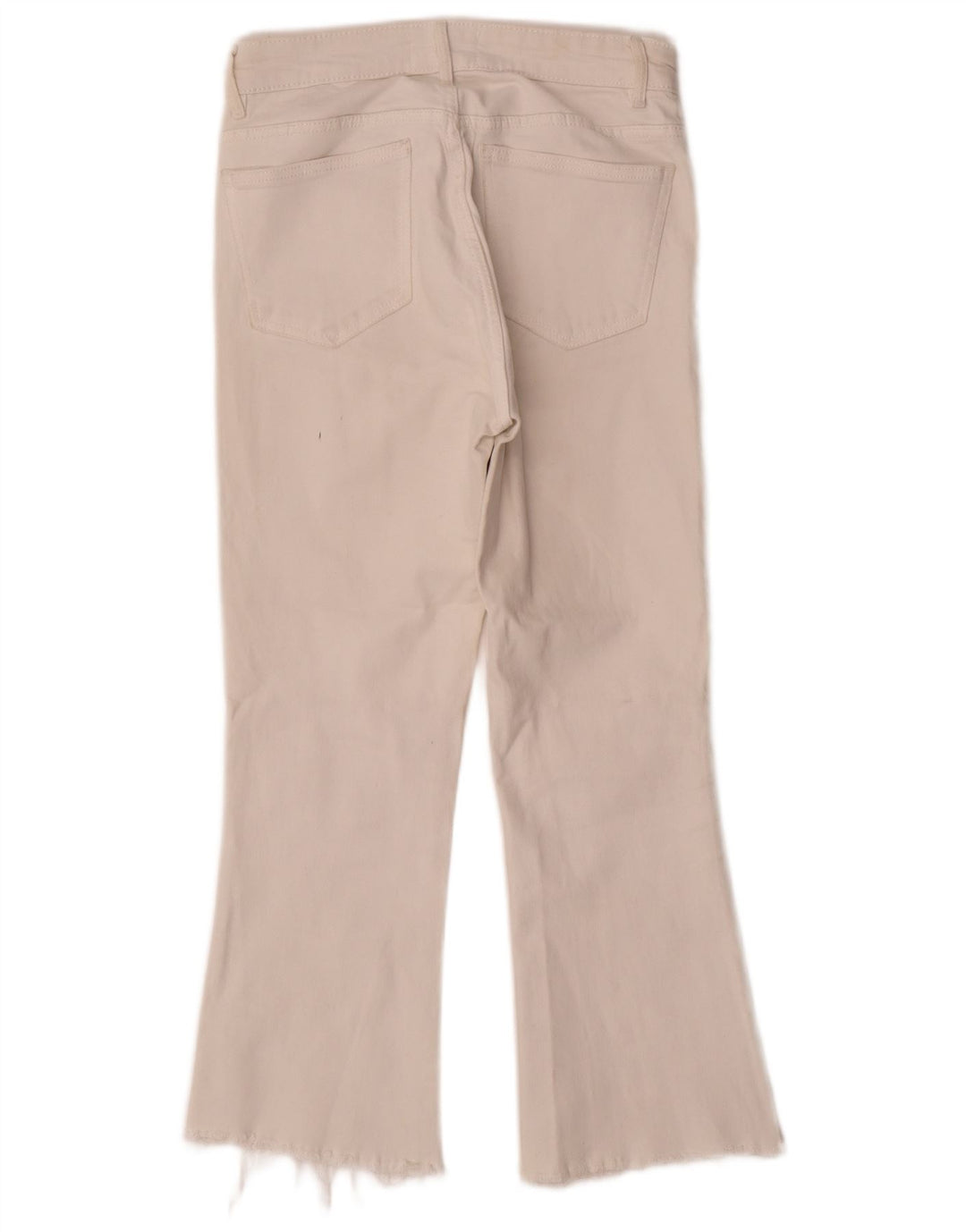 Zara Womens Bootcut Jeans EU 36 XS W26 L24 White Cotton