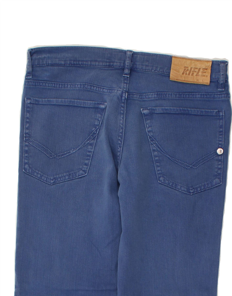 RIFLE Mens Straight Jeans W31 L28 Blue Cotton | Vintage Rifle | Thrift | Second-Hand Rifle | Used Clothing | Messina Hembry 