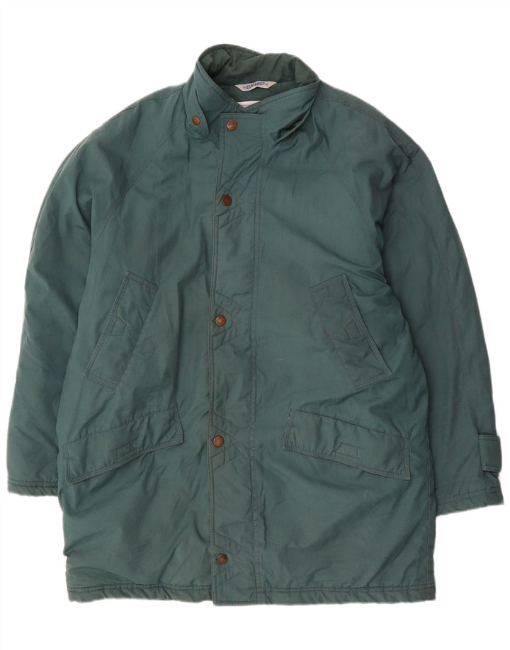 Sea Barrier Mens Windbreaker Jacket UK 40 Large Green Polyester