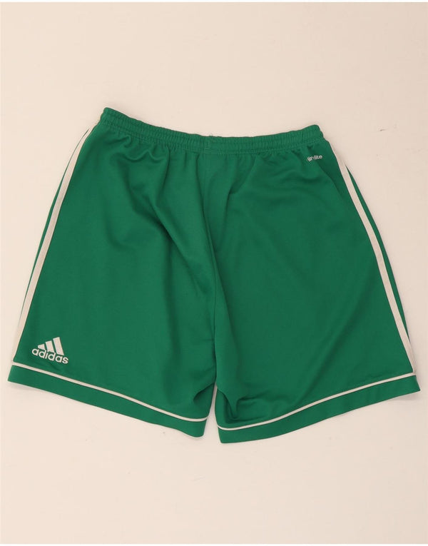 Adidas Mens Climalite Sport Shorts Medium Green Polyester