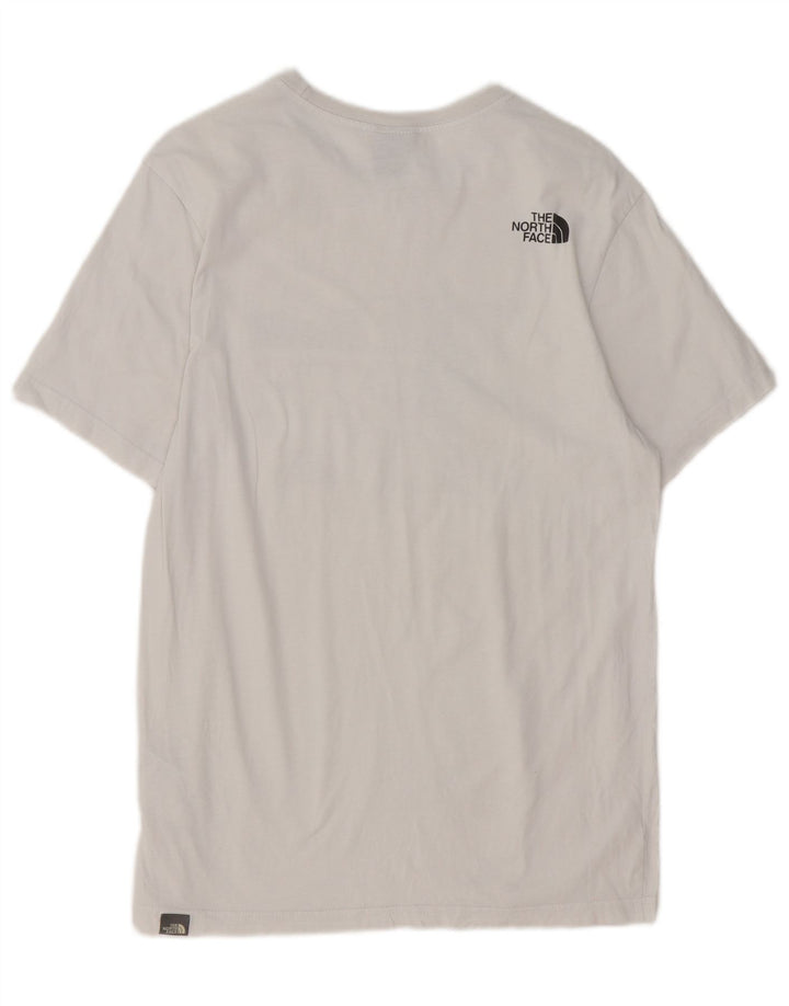 The North Face Mens Graphic T-Shirt Top Small White Cotton
