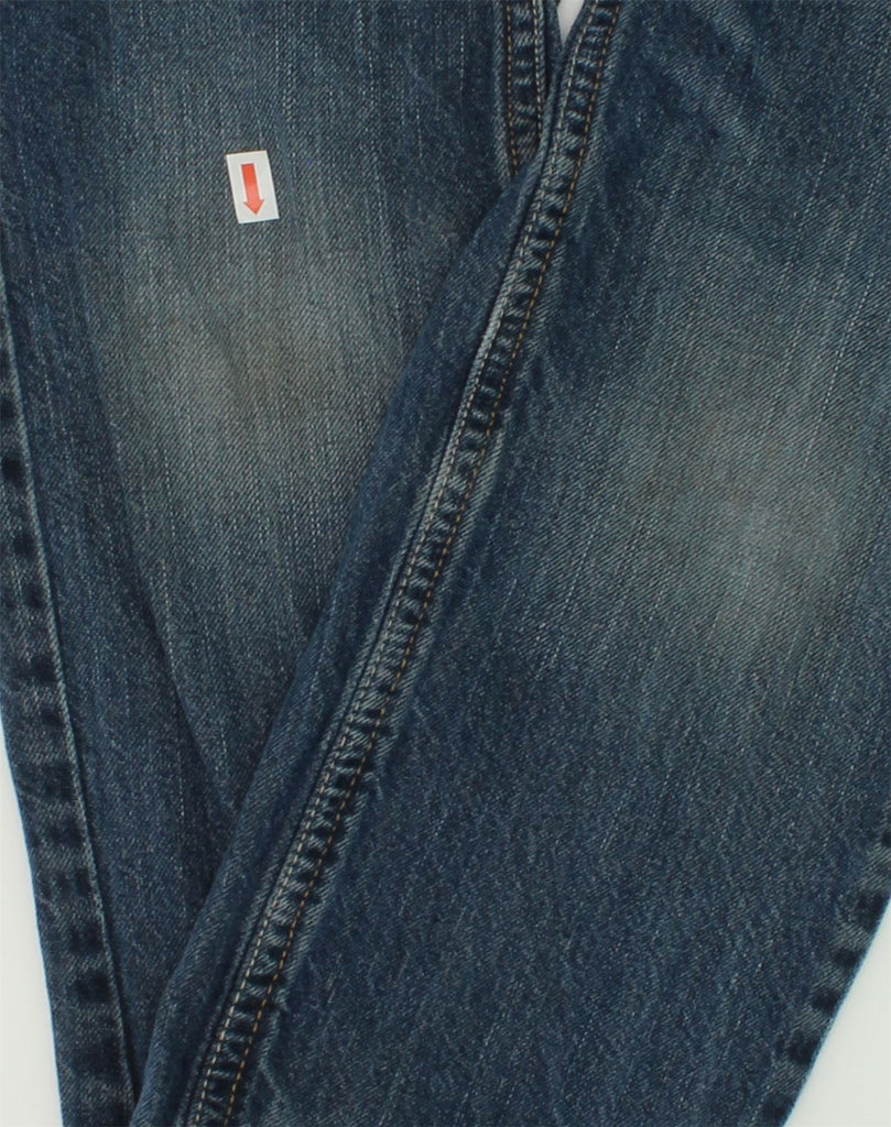 LEE Boys Straight Jeans 5-6 Years W22 L19 Navy Blue Cotton | Vintage Lee | Thrift | Second-Hand Lee | Used Clothing | Messina Hembry 