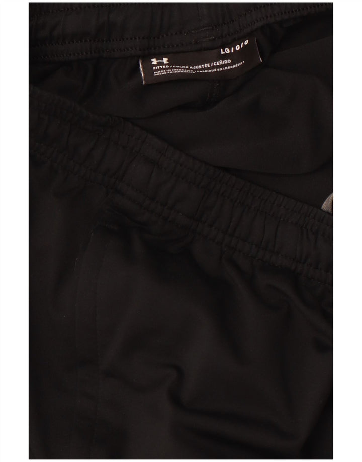 UNDER ARMOUR Mens Tracksuit Trousers Large Black