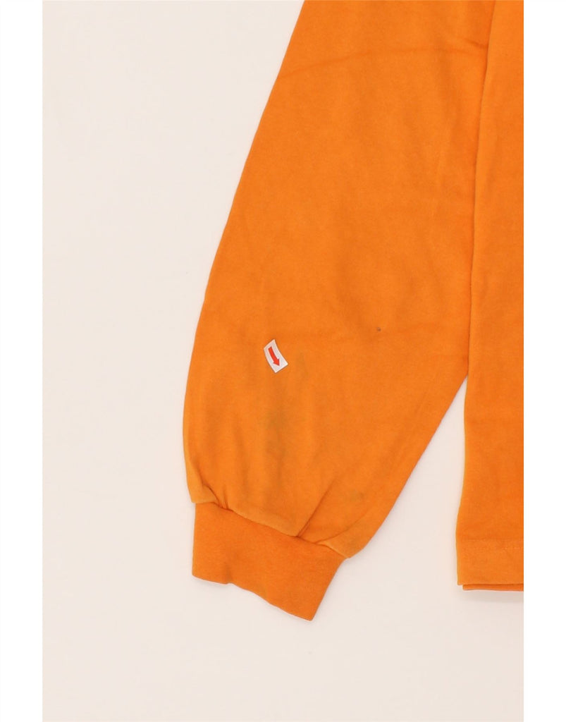 LA MARTINA Mens Long Sleeve Polo Shirt XL Orange Cotton Vintage La Martina and Second-Hand La Martina from Messina Hembry 