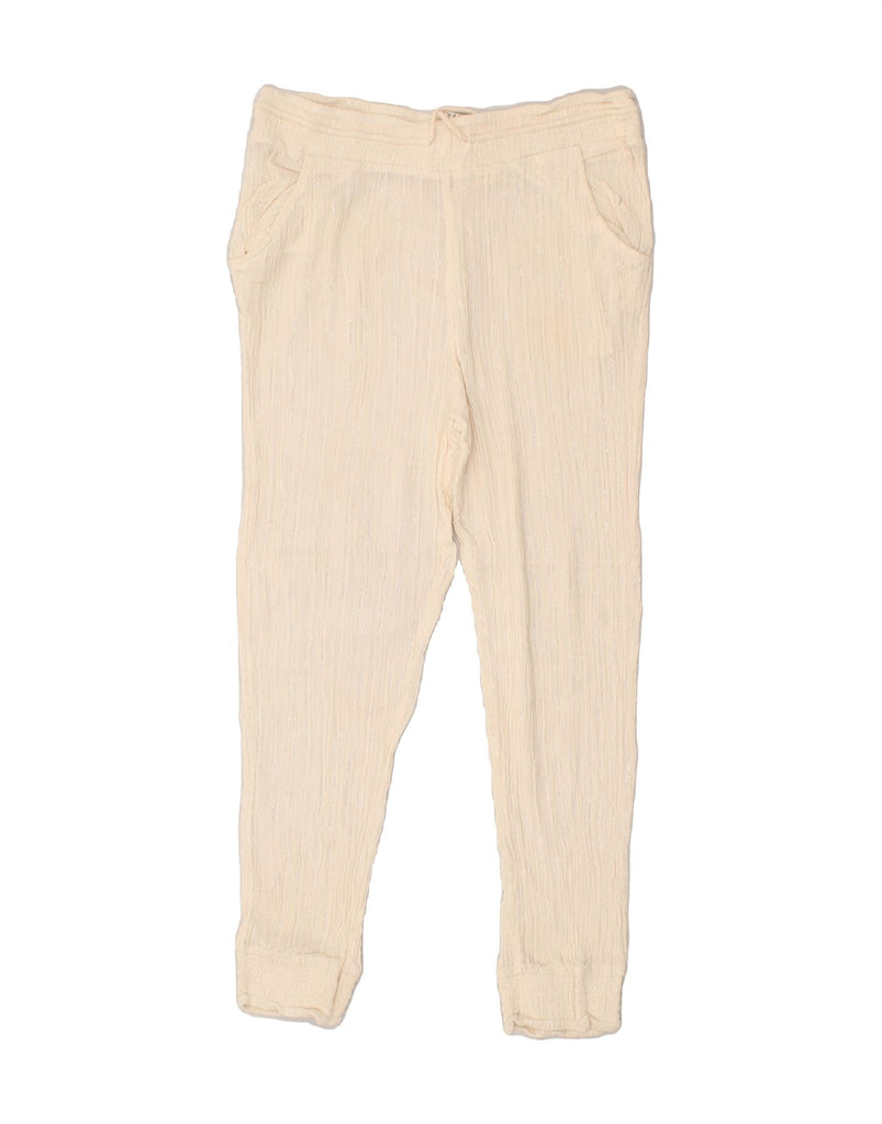 BILLABONG Womens Slim Chino Trousers Medium W32 L24 Off White Cotton | Vintage Billabong | Thrift | Second-Hand Billabong | Used Clothing | Messina Hembry 