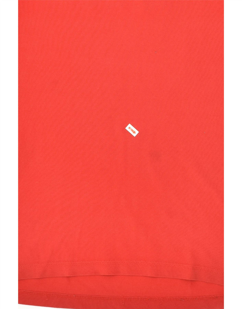 ADIDAS Mens Polo Shirt Medium Red Cotton | Vintage Adidas | Thrift | Second-Hand Adidas | Used Clothing | Messina Hembry 