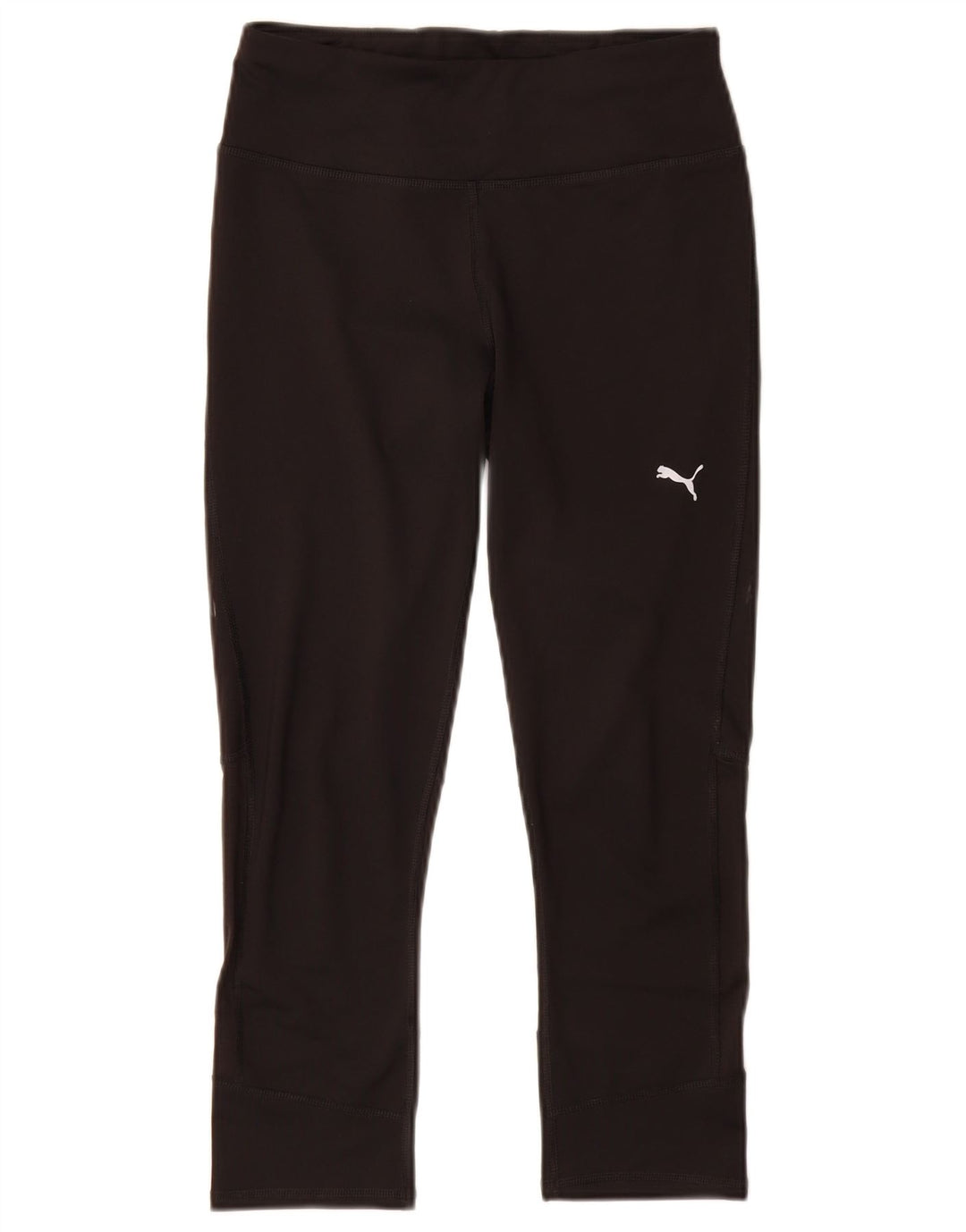 Puma Womens Capri Leggings UK 8 Small Black Polyester