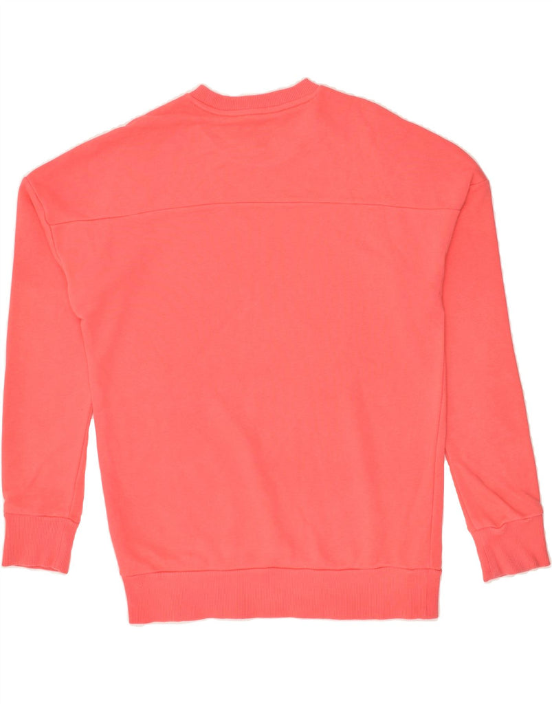ADIDAS Boys Graphic Sweatshirt Jumper 14-15 Years Pink Cotton | Vintage Adidas | Thrift | Second-Hand Adidas | Used Clothing | Messina Hembry 