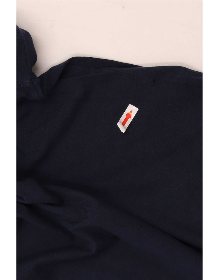 Fila Mens T-Shirt Top Large Navy Blue Cotton