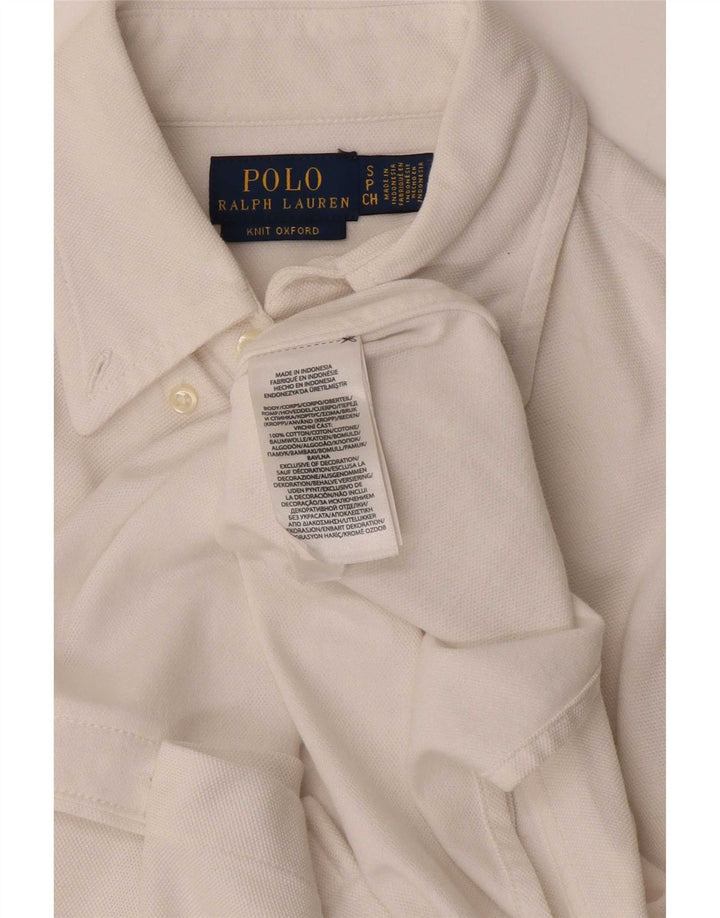 Polo Ralph Lauren Mens Shirt Small White Cotton