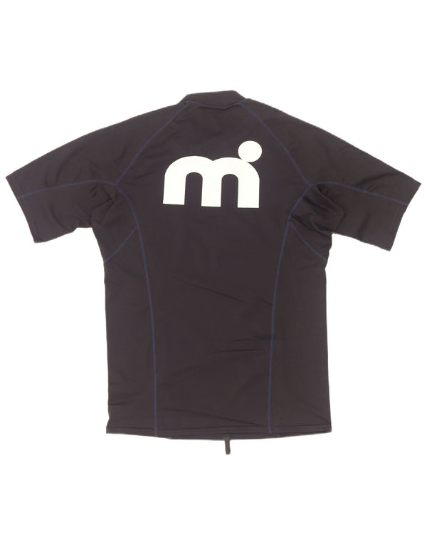 Mistral Boys Graphic T-Shirt Top 13-14 Years 2XL Navy Blue Polyester