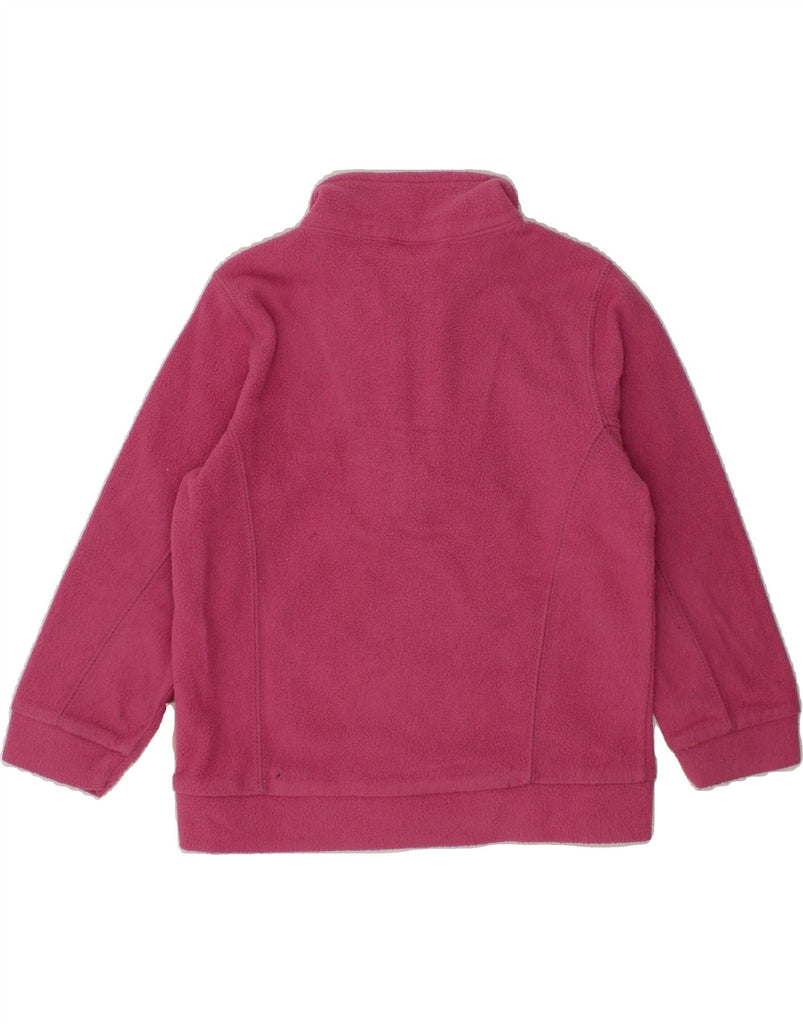 CHAMPION Baby Girls Zip Neck Fleece Jumper 18-24 Months Large  Pink | Vintage Champion | Thrift | Second-Hand Champion | Used Clothing | Messina Hembry 