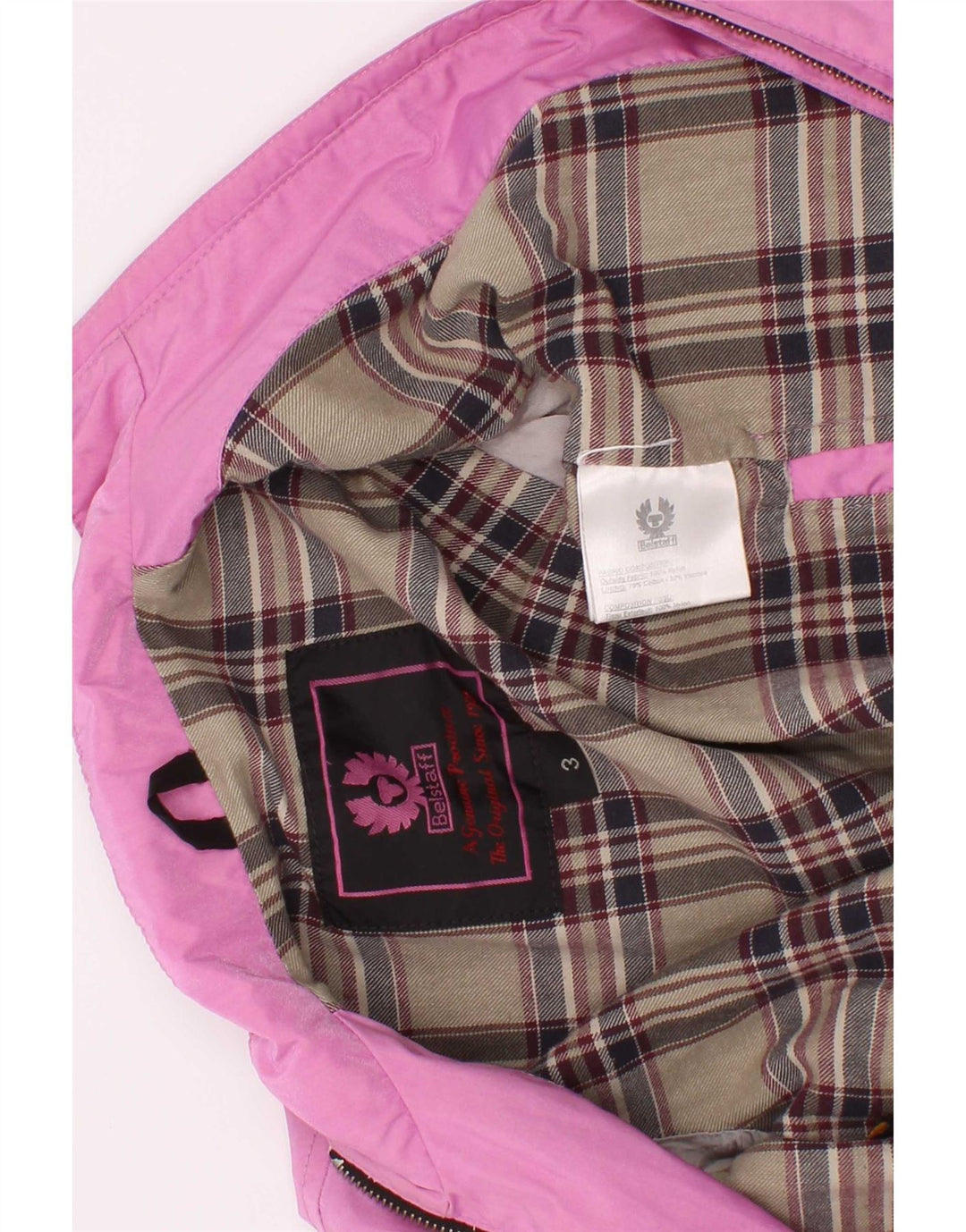 Belstaff Girls Bomber Jacket 2-3 Years Pink Nylon