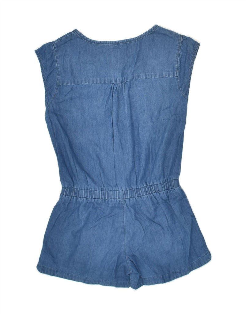 LEVI'S Girls Denim Playsuit 8-9 Years Small  Blue Cotton | Vintage Levi's | Thrift | Second-Hand Levi's | Used Clothing | Messina Hembry 