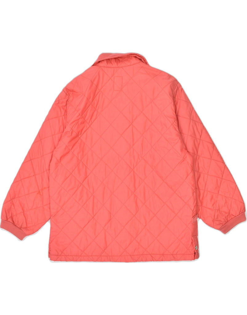 STEFANEL Girls Quilted Jacket 10-11 Years Red Polyester | Vintage | Thrift | Second-Hand | Used Clothing | Messina Hembry 