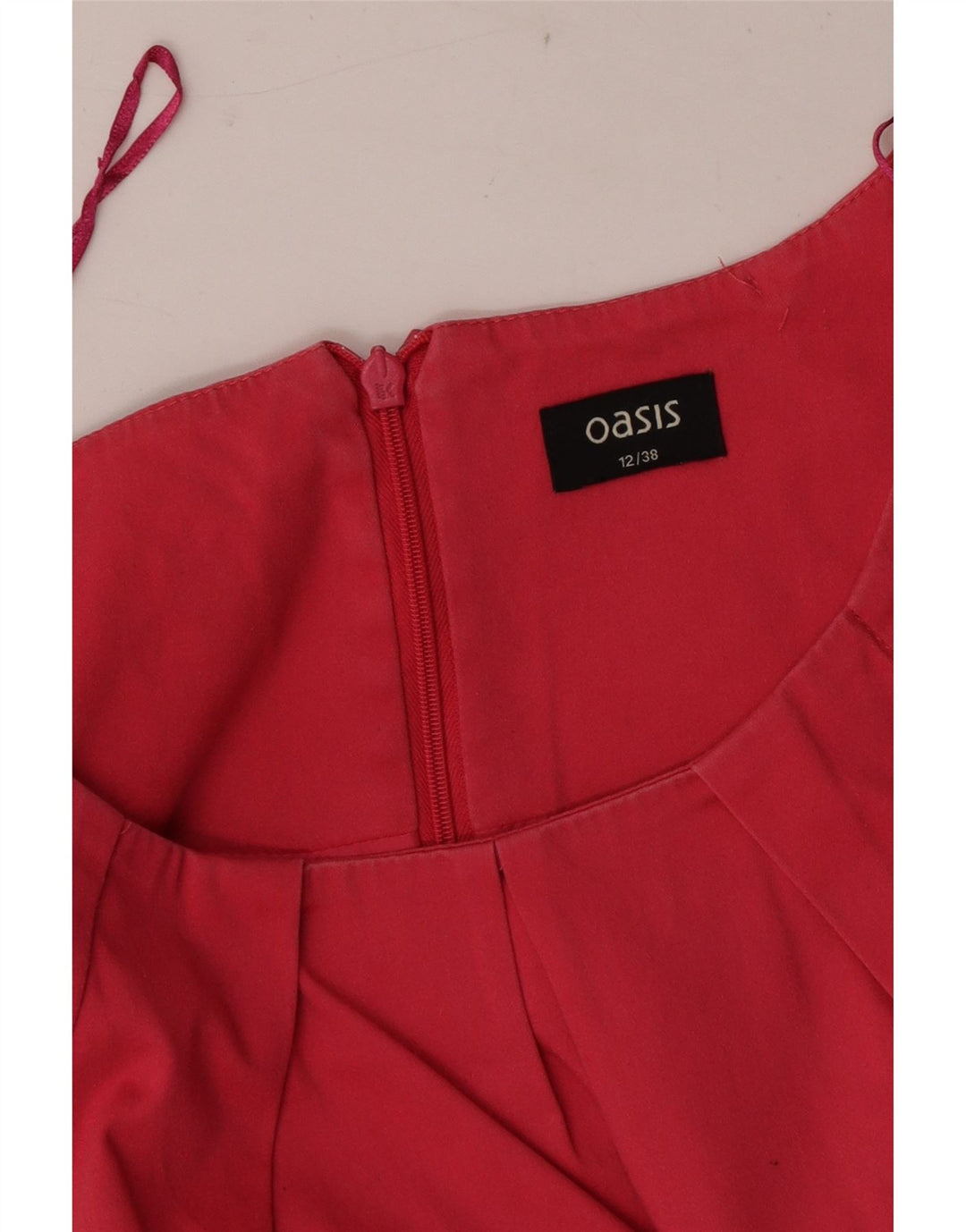 Oasis Womens Sheath Dress UK 12 Medium Pink