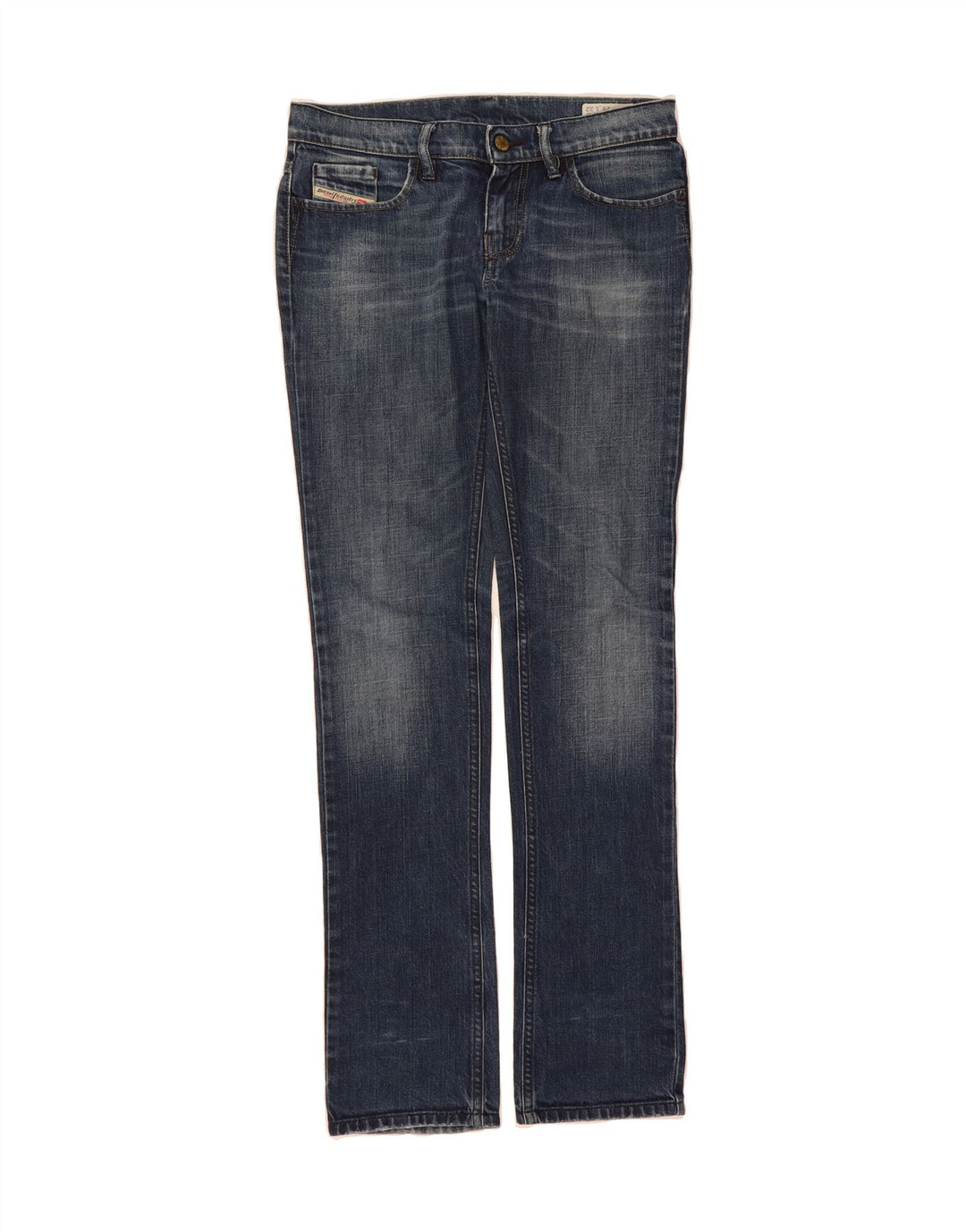 DIESEL Womens Liv Slim Straight Jeans W28 L33 Blue Vintage Diesel and Second-Hand Diesel from Messina Hembry 