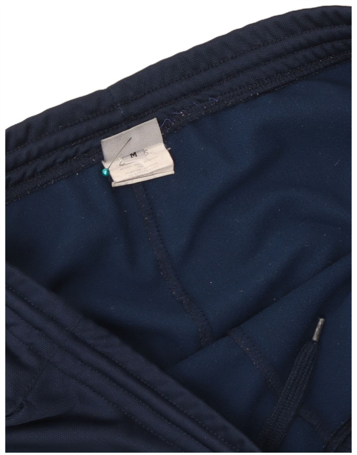 Asics Mens Tracksuit Trousers Medium  Navy Blue Polyester