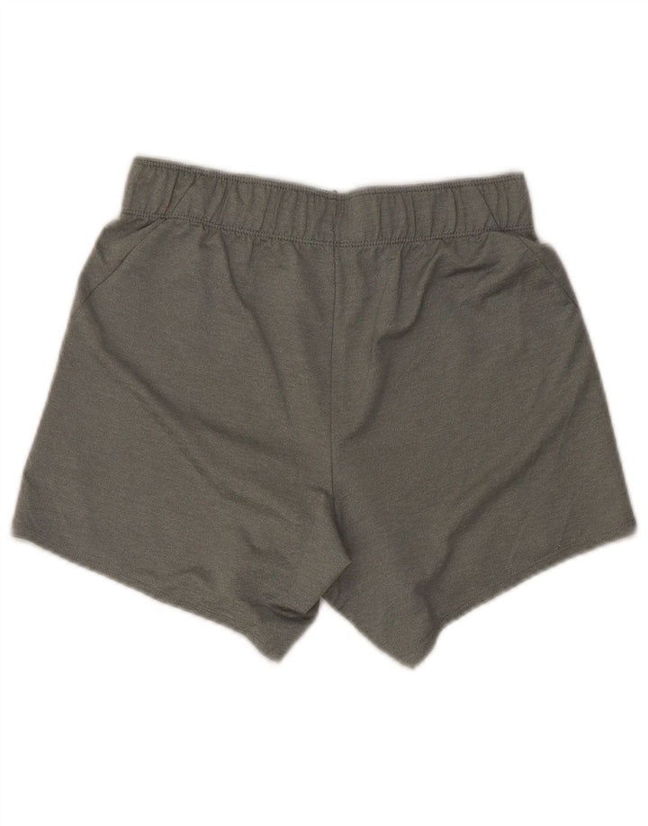 Nike Womens Dri Fit Sport Shorts UK 6 XS Grey Polyester