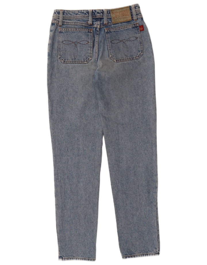 Outsider Womens Tapered Jeans W28 L32 Blue Cotton