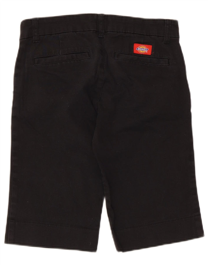 Dickies Womens Chino Shorts US 3 Small W28  Black Cotton
