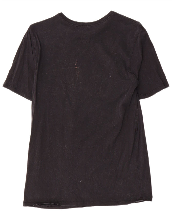 Jordan Mens Graphic T-Shirt Top Medium Black Cotton
