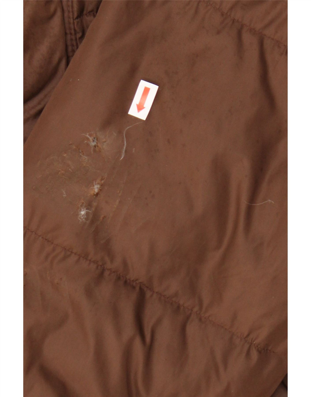 FILA Mens Padded Jacket UK 38 Medium Brown Polyamide Vintage Fila and Second-Hand Fila from Messina Hembry 