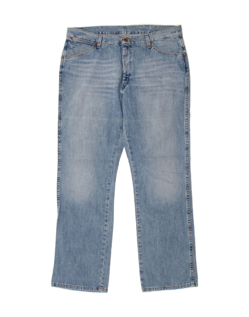 WRANGLER Mens Alaska Straight Jeans W38 L32  Blue Vintage Wrangler and Second-Hand Wrangler from Messina Hembry 