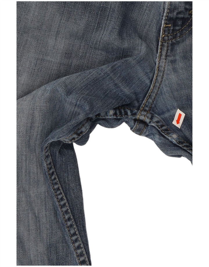 Levi's Mens Straight Jeans W32 L30 Blue Cotton