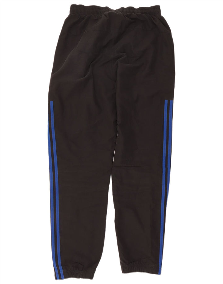 Adidas Womens Tracksuit Trousers Joggers Small Black Polyester