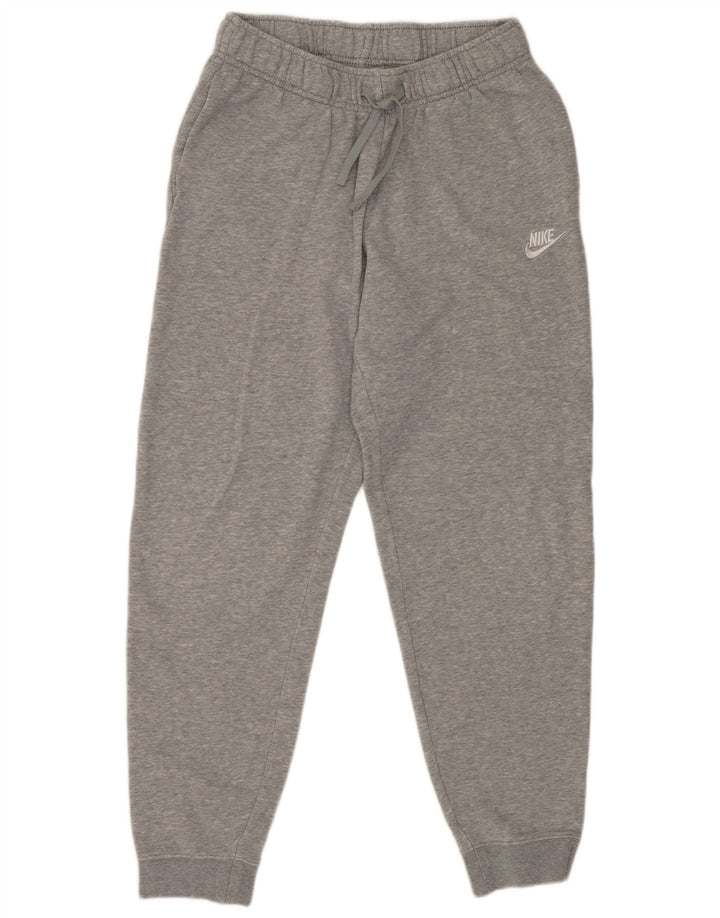 Nike Mens Tracksuit Trousers Joggers Small Grey Cotton
