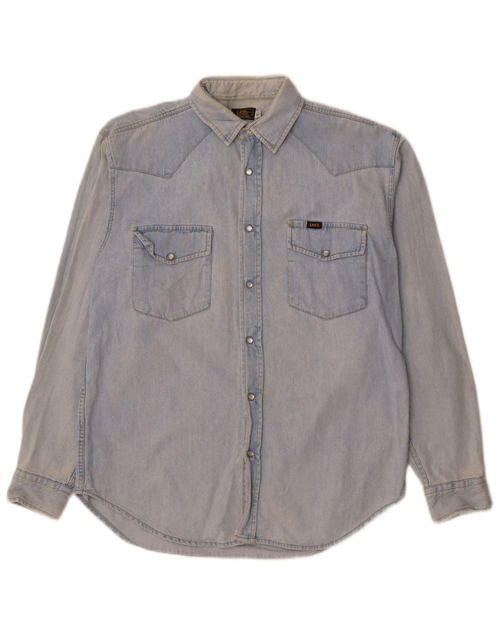 LEE Boys Denim Shirt 13-14 Years  Blue