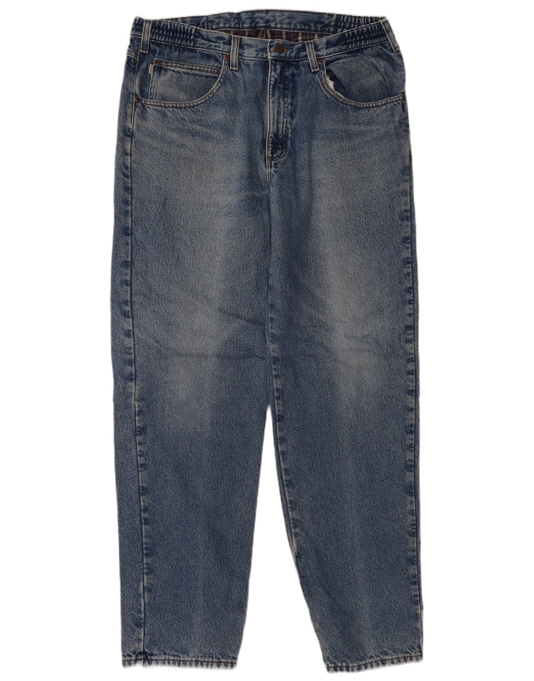 L.L.Bean Mens Straight Jeans W36 L34 Blue Cotton