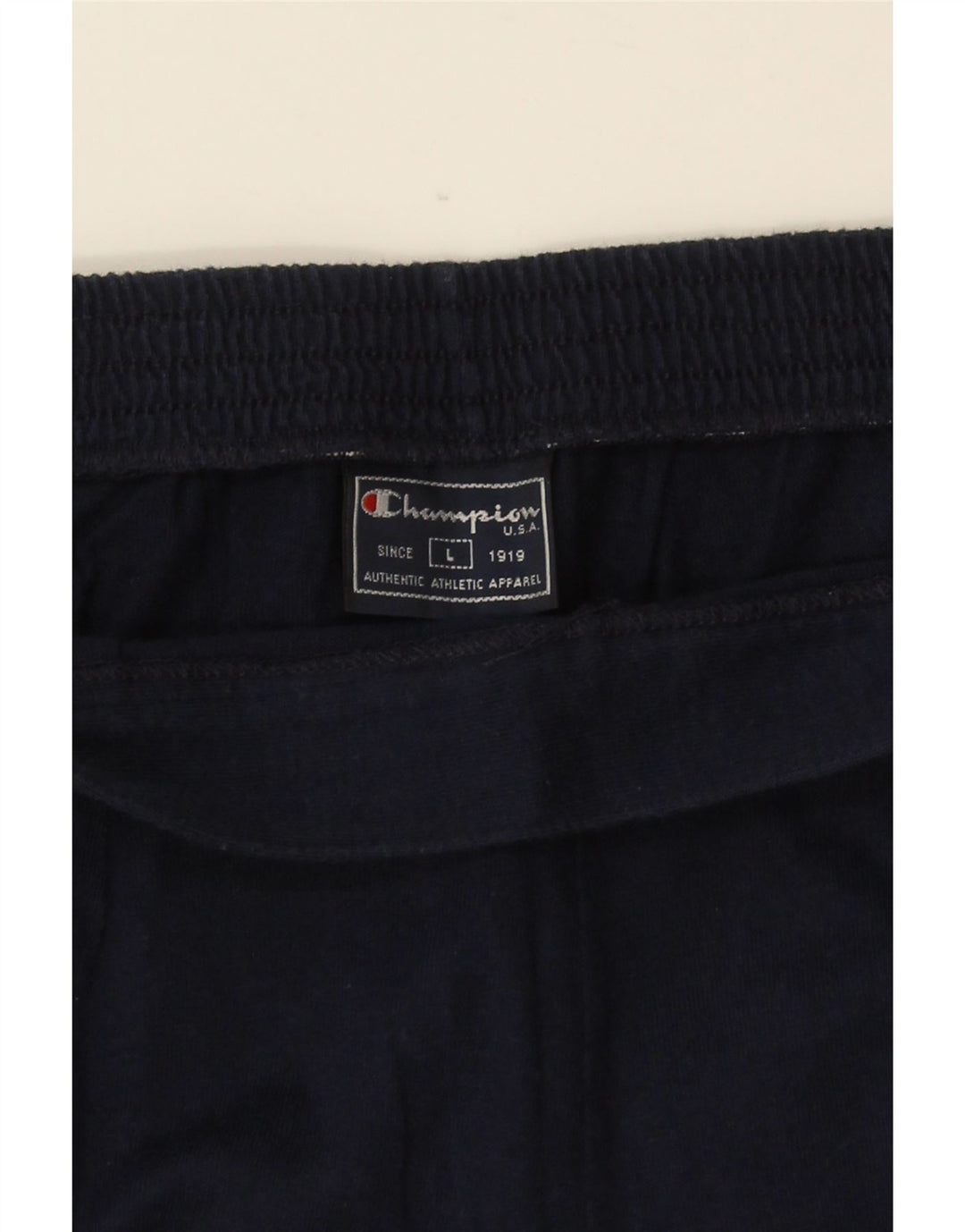 CHAMPION Womens Capri Tracksuit Trousers UK 14 Large  Navy Blue