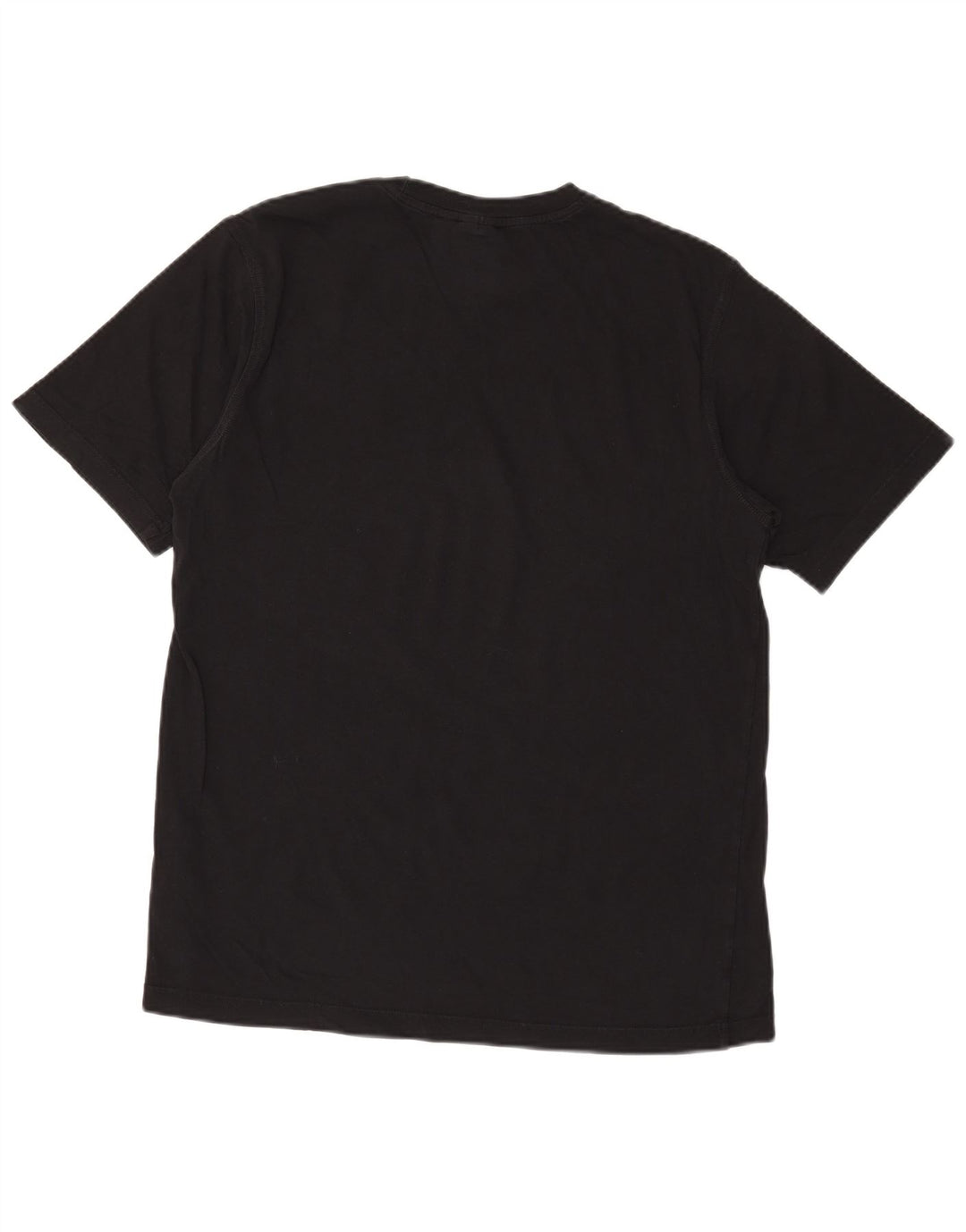 Adidas Mens T-Shirt Top Medium Black Cotton