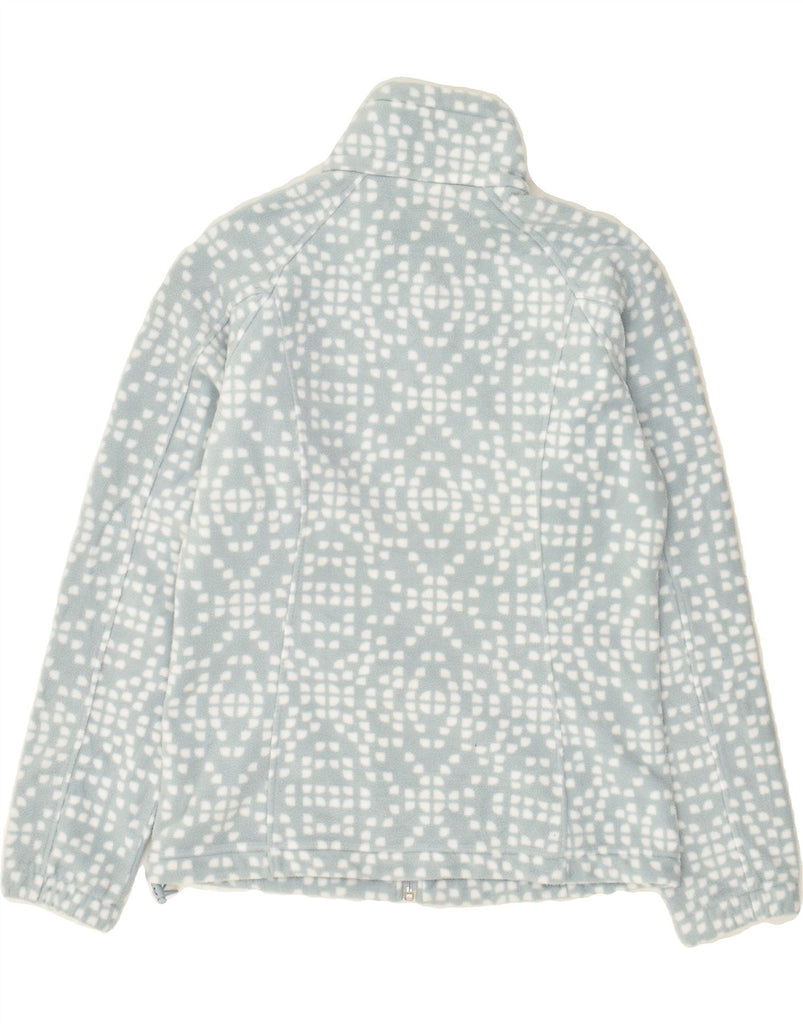 COLUMBIA Womens Fleece Jacket UK 14 Medium Grey Polyester | Vintage Columbia | Thrift | Second-Hand Columbia | Used Clothing | Messina Hembry 