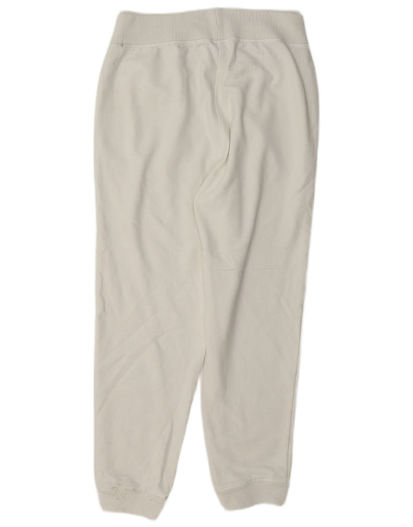 Hugo Boss Womens Graphic Tracksuit Trousers Joggers UK 14 Medium White