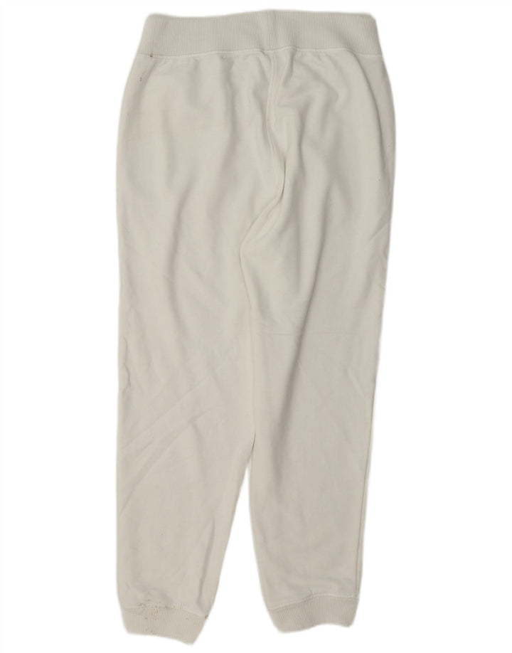 Hugo Boss Womens Graphic Tracksuit Trousers Joggers UK 14 Medium White