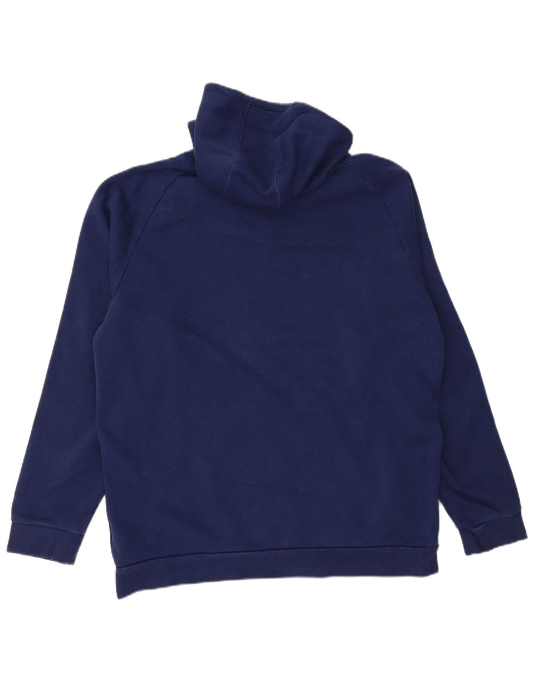 Adidas Mens Hoodie Jumper XL Blue Cotton