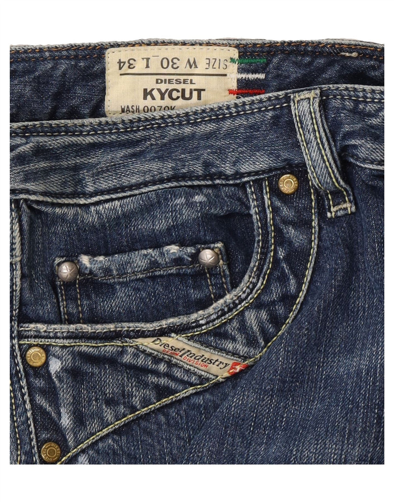 DIESEL Womens Kycut Bootcut Jeans W30 L34 Blue Cotton Vintage Diesel and Second-Hand Diesel from Messina Hembry 